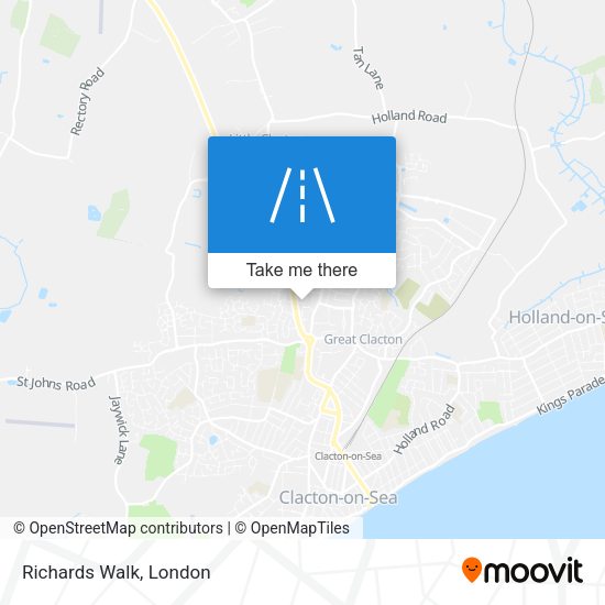 Richards Walk map