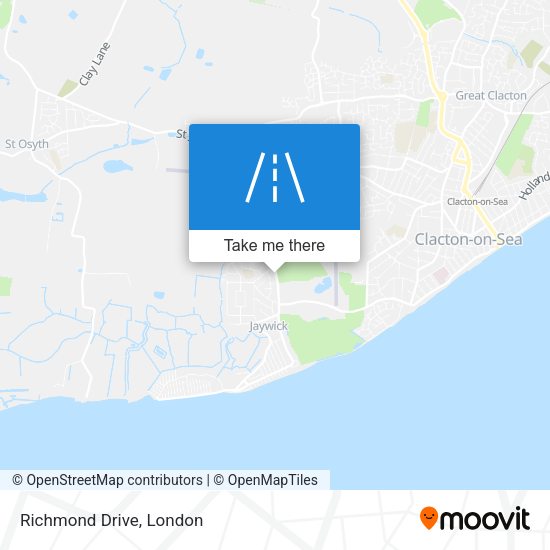 Richmond Drive map