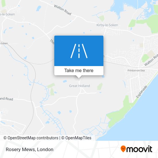 Rosery Mews map