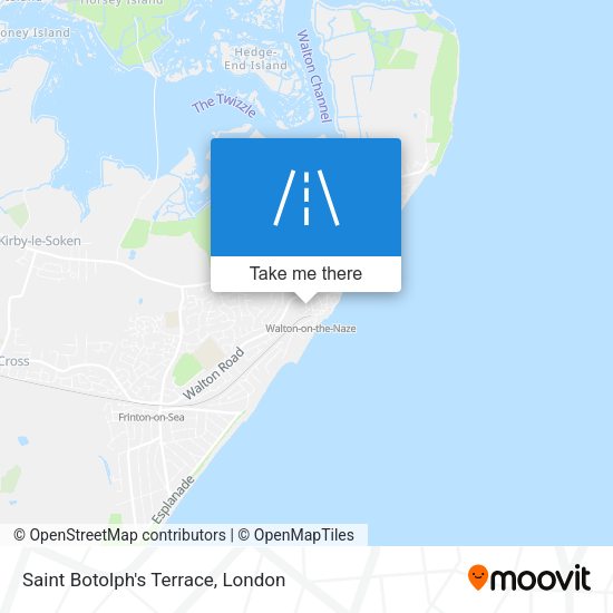 Saint Botolph's Terrace map