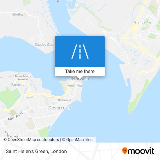 Saint Helen's Green map