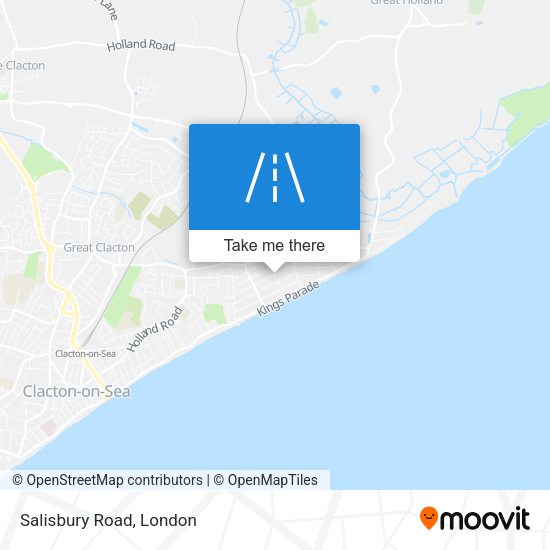 Salisbury Road map
