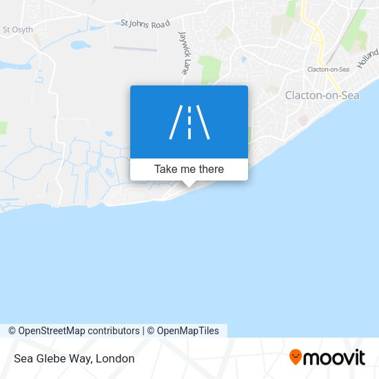 Sea Glebe Way map