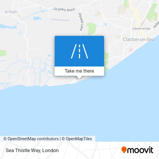 Sea Thistle Way map