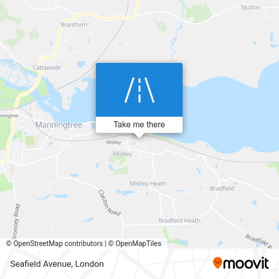 Seafield Avenue map