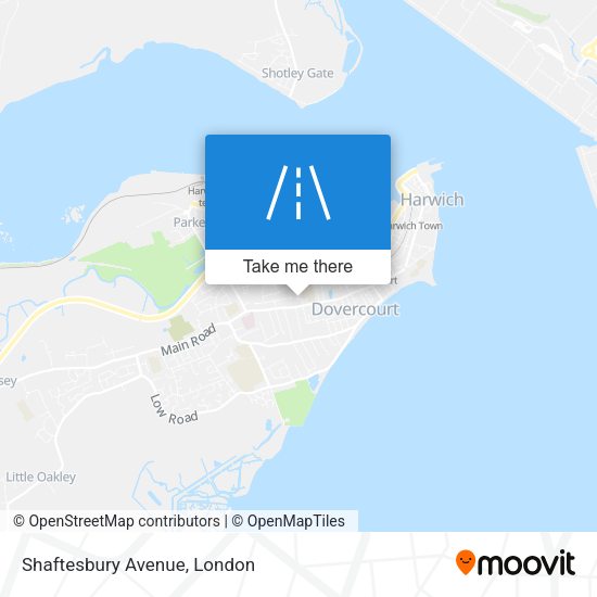 Shaftesbury Avenue map