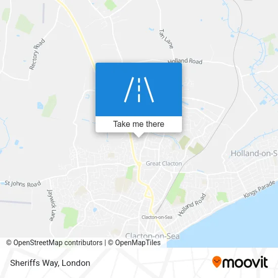 Sheriffs Way map