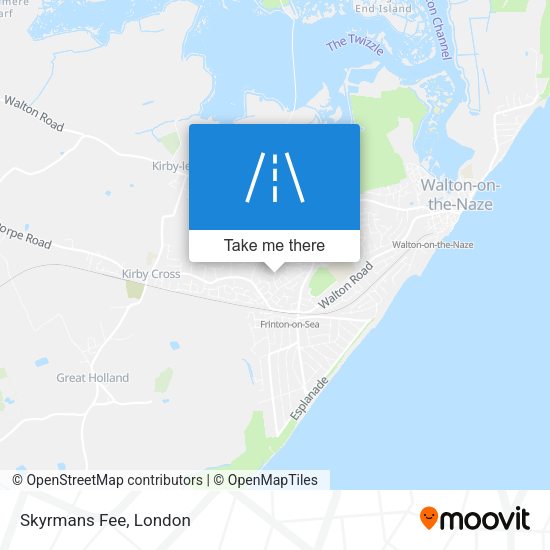 Skyrmans Fee map