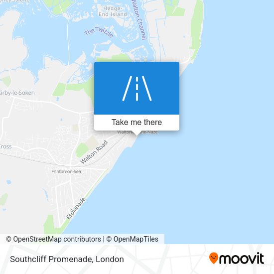 Southcliff Promenade map