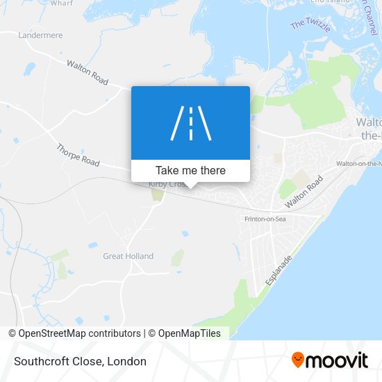 Southcroft Close map
