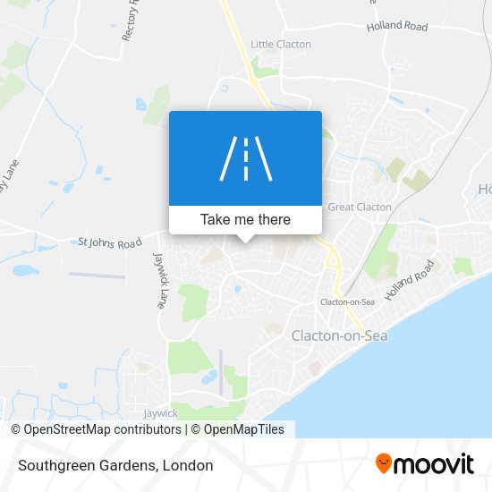 Southgreen Gardens map