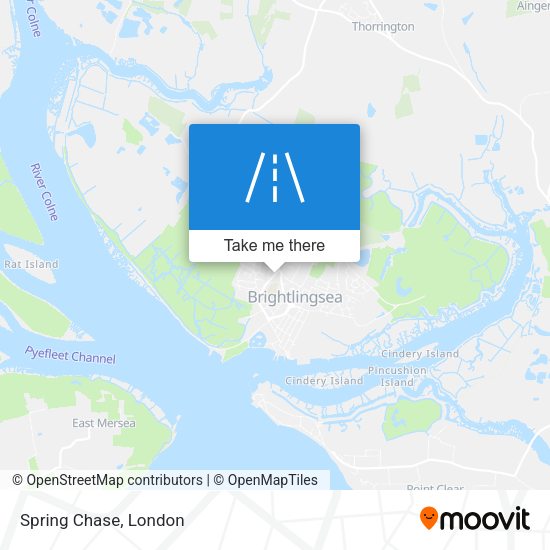 Spring Chase map