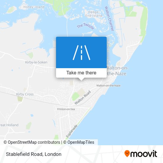 Stablefield Road map