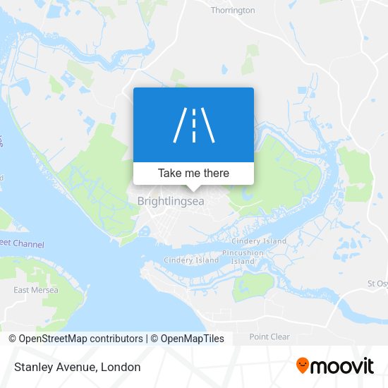 Stanley Avenue map