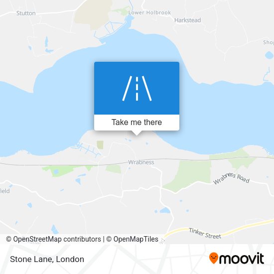 Stone Lane map