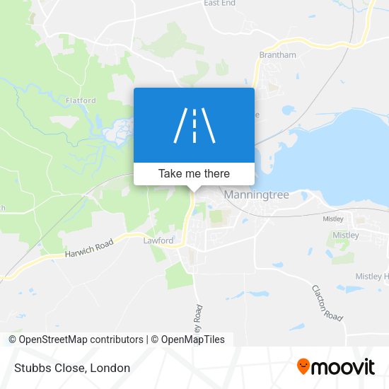 Stubbs Close map