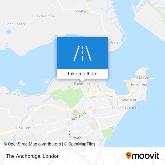 The Anchorage map