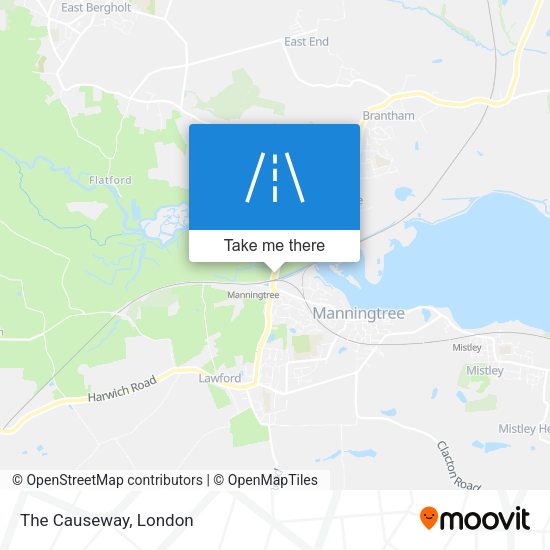 The Causeway map