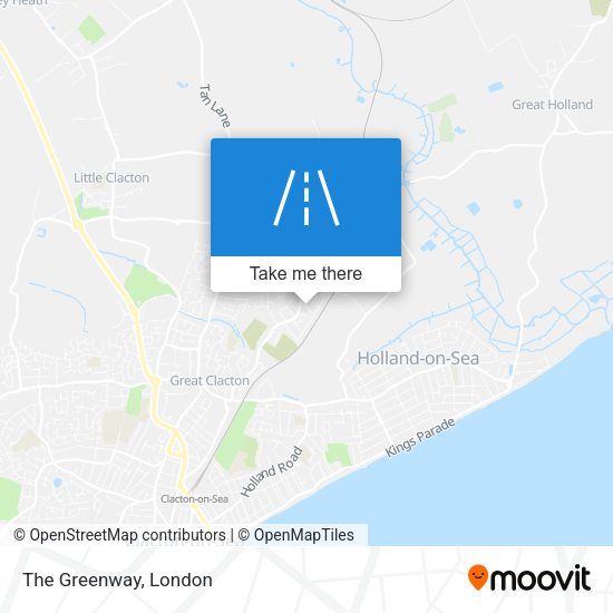 The Greenway map