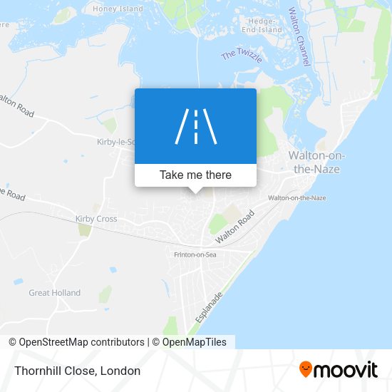 Thornhill Close map