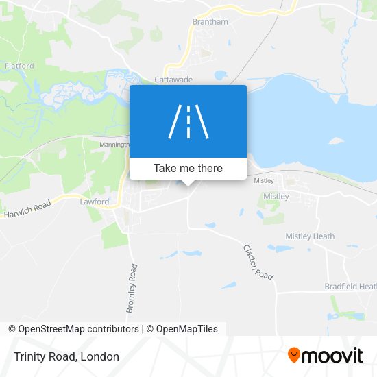 Trinity Road map