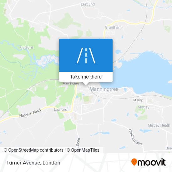 Turner Avenue map