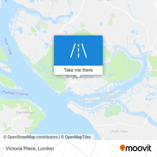 Victoria Place map