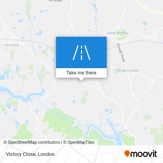 Victory Close map