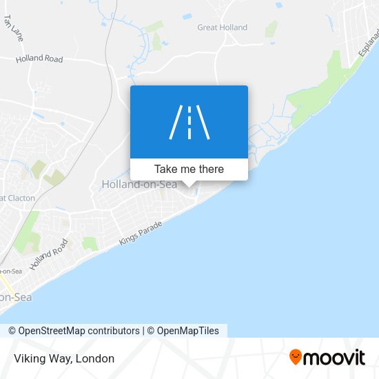 Viking Way map