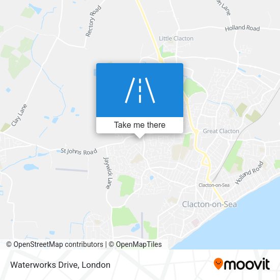 Waterworks Drive map