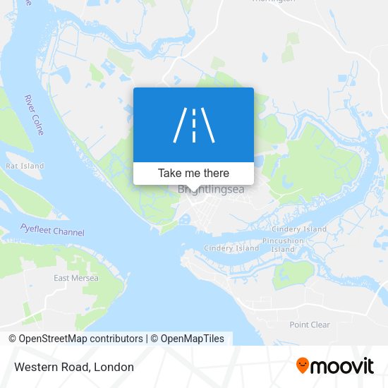 Western Road map