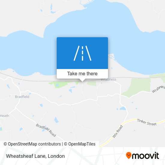 Wheatsheaf Lane map