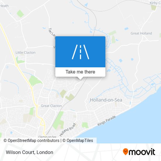 Wilson Court map