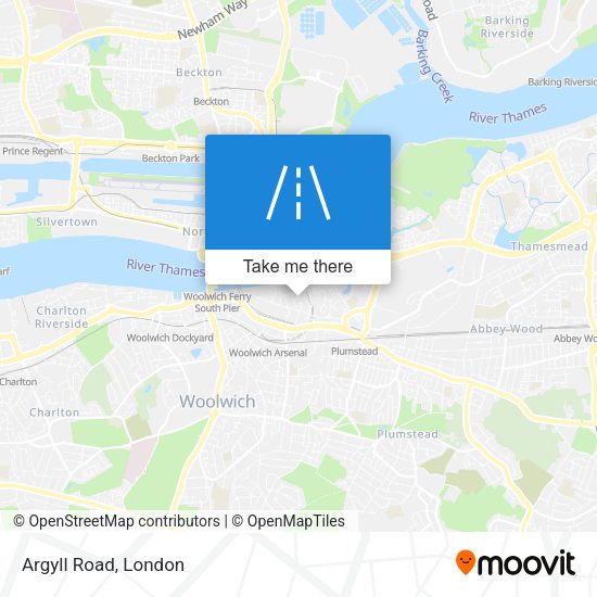 Argyll Road map