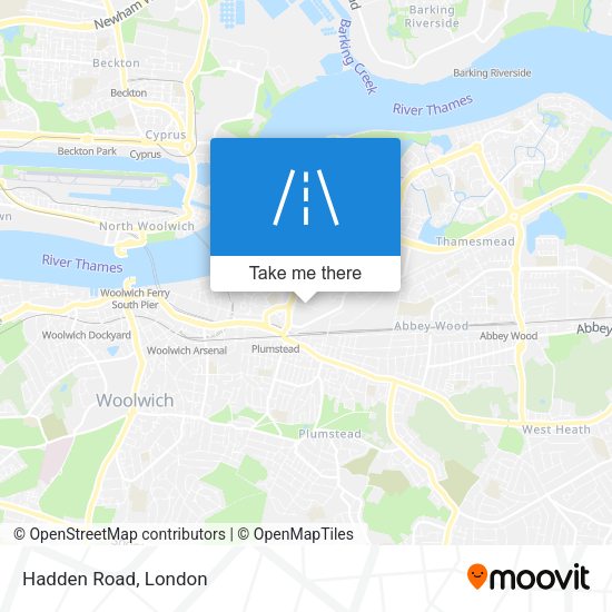 Hadden Road map