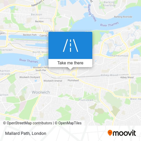 Mallard Path map