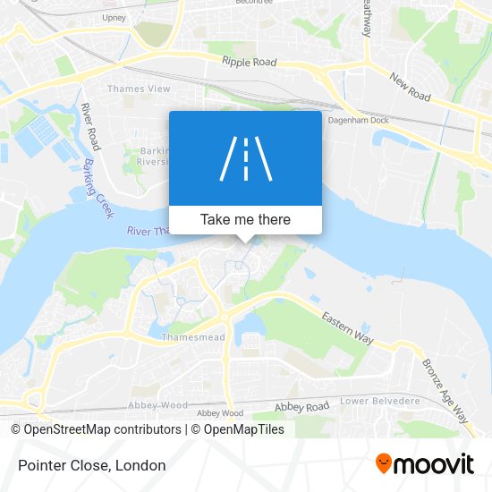 Pointer Close map
