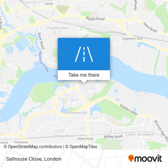Salhouse Close map