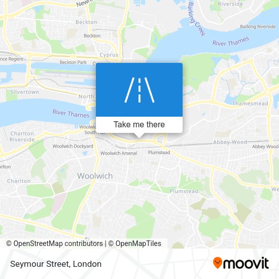 Seymour Street map