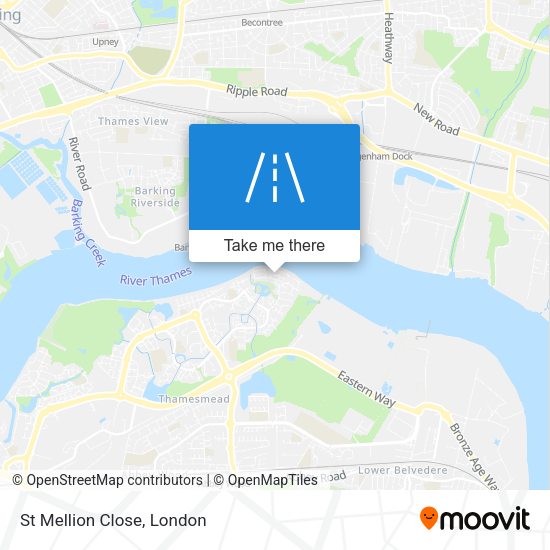 St Mellion Close map