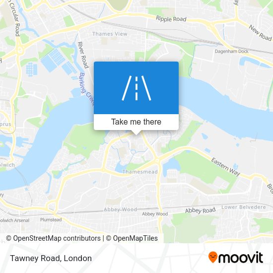 Tawney Road map