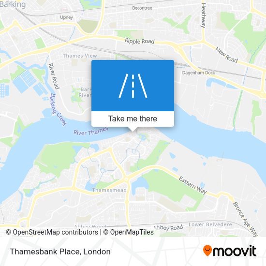 Thamesbank Place map
