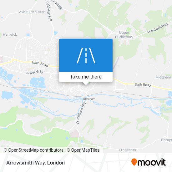 Arrowsmith Way map