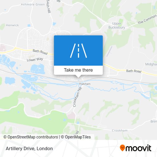 Artillery Drive map