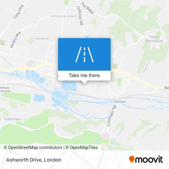 Ashworth Drive map