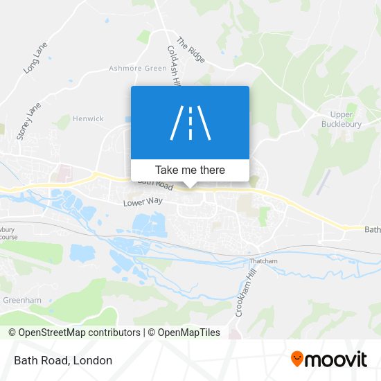 Bath Road map
