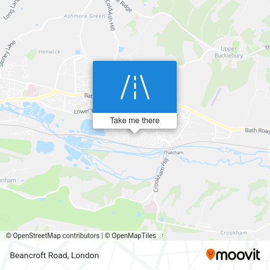 Beancroft Road map