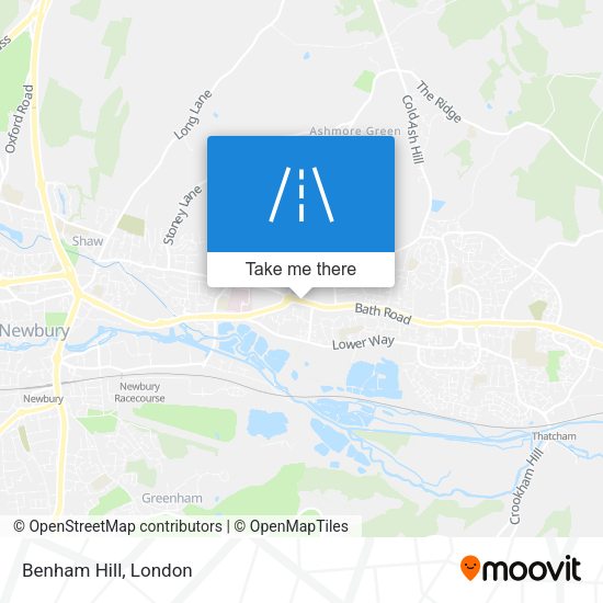 Benham Hill map