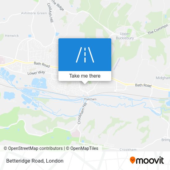 Betteridge Road map
