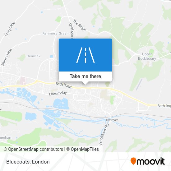 Bluecoats map